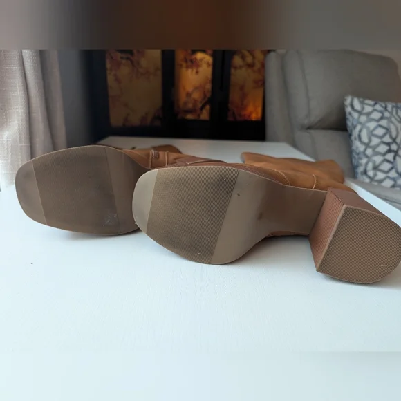 torrid Brown Platform Over-the-Knee Boots - Picture 5 of 7